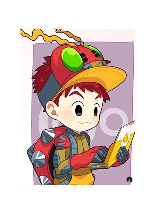 BP Printed Wall Sticker Multicolour 20cm