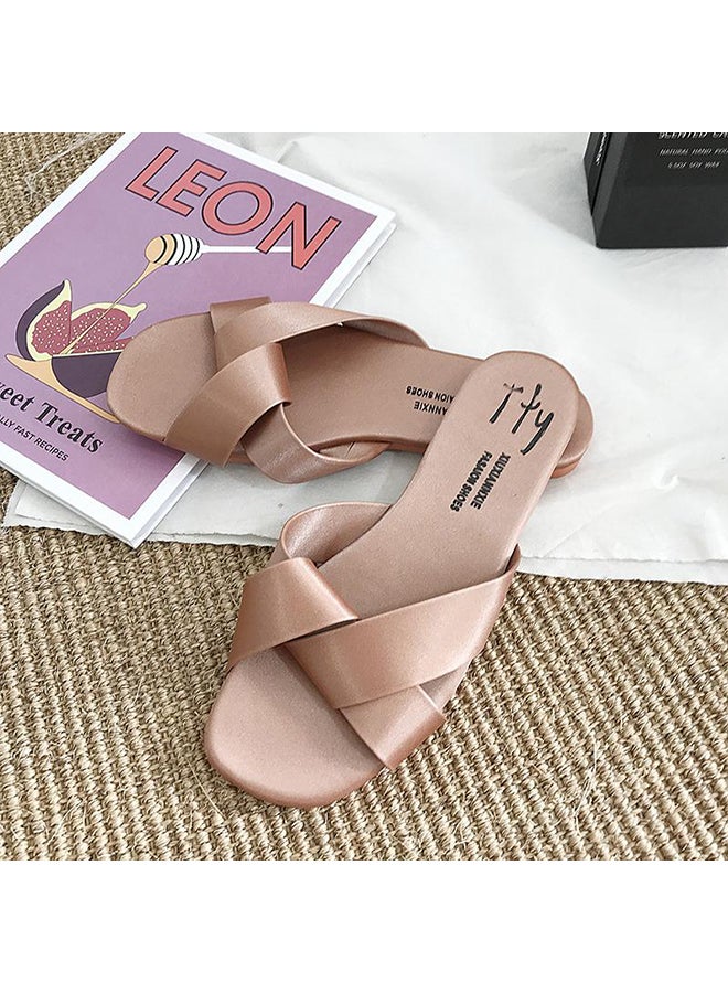 Generic - Grip And Comfy Slippers Brown - Image 1