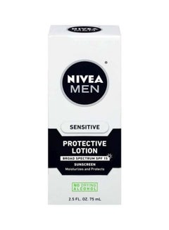 Nivea Pack Of 3 Sensitive Protective Moisturize With Broad Spectrum SPF 15 75ml  - Image 2