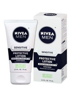 Nivea Pack Of 3 Sensitive Protective Moisturize With Broad Spectrum SPF 15 75ml  - Image 3