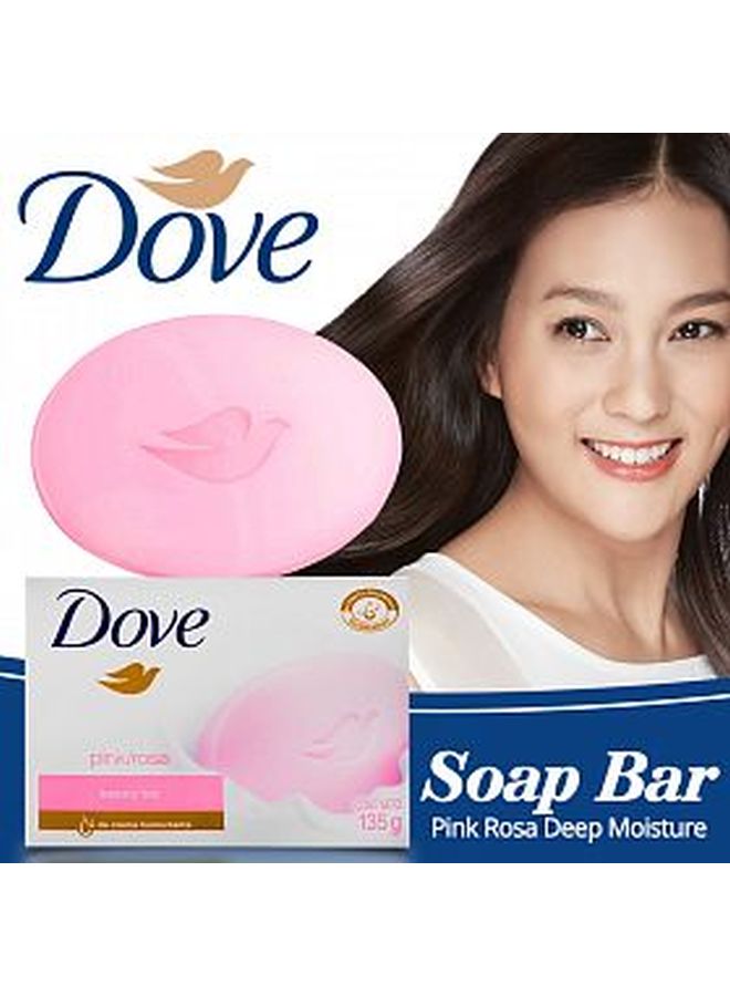 دوف صابون قالب كريم الجمال وردي 135جرام - Image 4