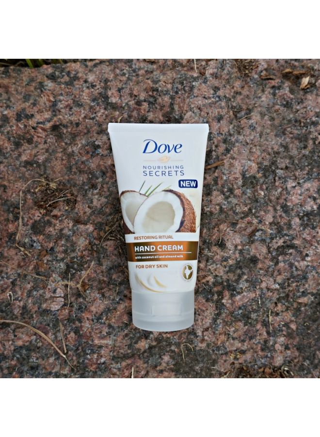 Dove Nourishing Secrets Coconut Hand Cream 75ml  - Image 5