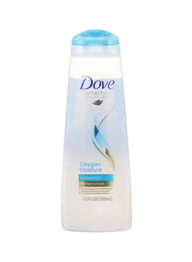 Dove - Nutritive Solutions Oxygen Moisture Shampoo 355ml - Image 1