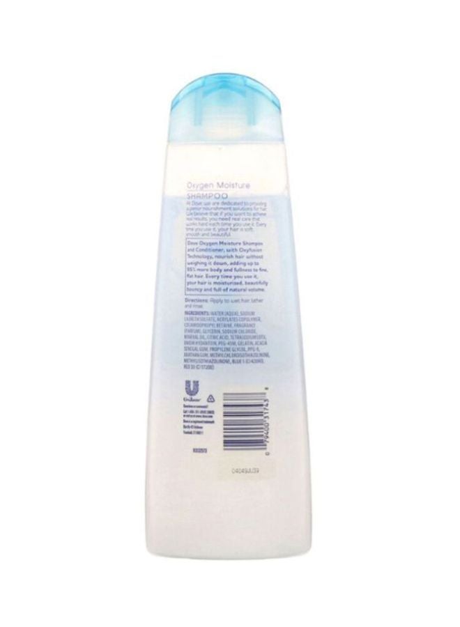 Dove - Nutritive Solutions Oxygen Moisture Shampoo 355ml - Image 1
