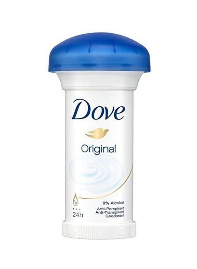 Dove - Original Cream Antiperspirant Deodorant 50ml - Image 1