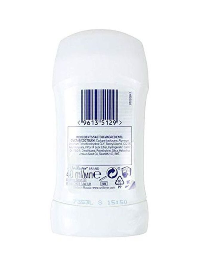 Dove Sensitive Solid Antiperspirant Deo Stick White 40ml  - Image 2