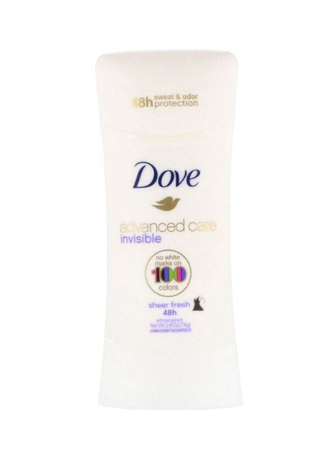 دوف مزيل عرق أدفانسد كير أبيض 75جرام - Image 1