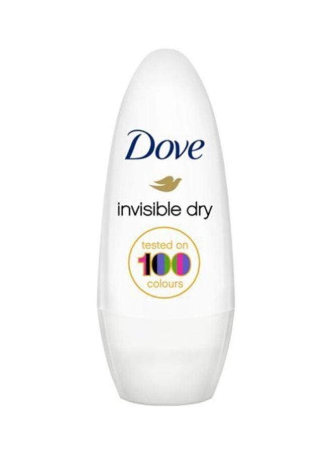 Dove - Invisible Dry Antiperspirant Deodorant Roll On 50ml - Image 1