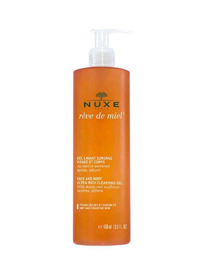 NUXE Reve De Miel Face And Body Ultra Rich Cleansing Gel  - Image 1