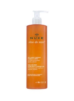 NUXE Reve de Miel Face and Body Ultra-Rich Cleansing Gel 400ml  - Image 1