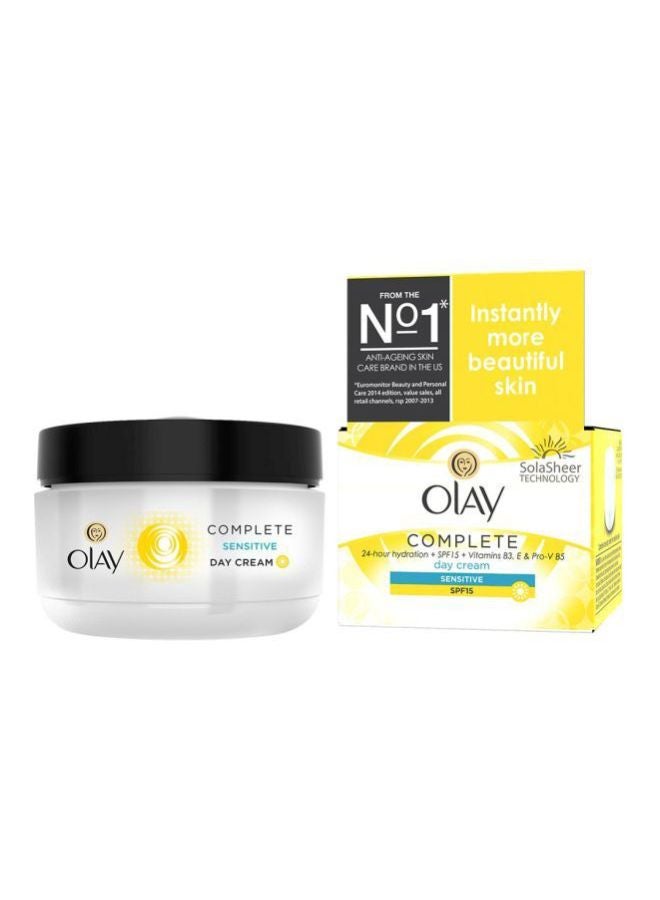 Olay - Complete Day Cream SPF15 For Sensitive Skin 50ml - Image 1