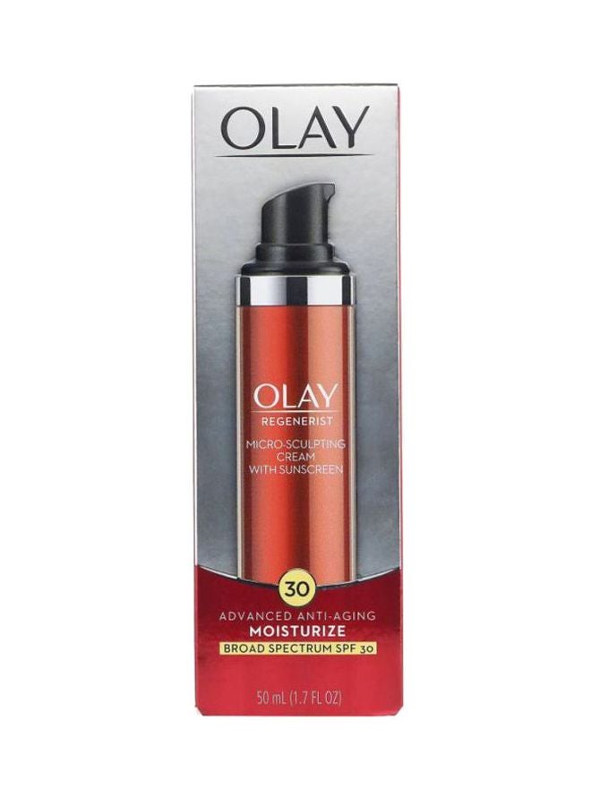 Olay - Regenerist Micro-Sculpting Moisturizer Cream SPF 30 50ml - Image 1