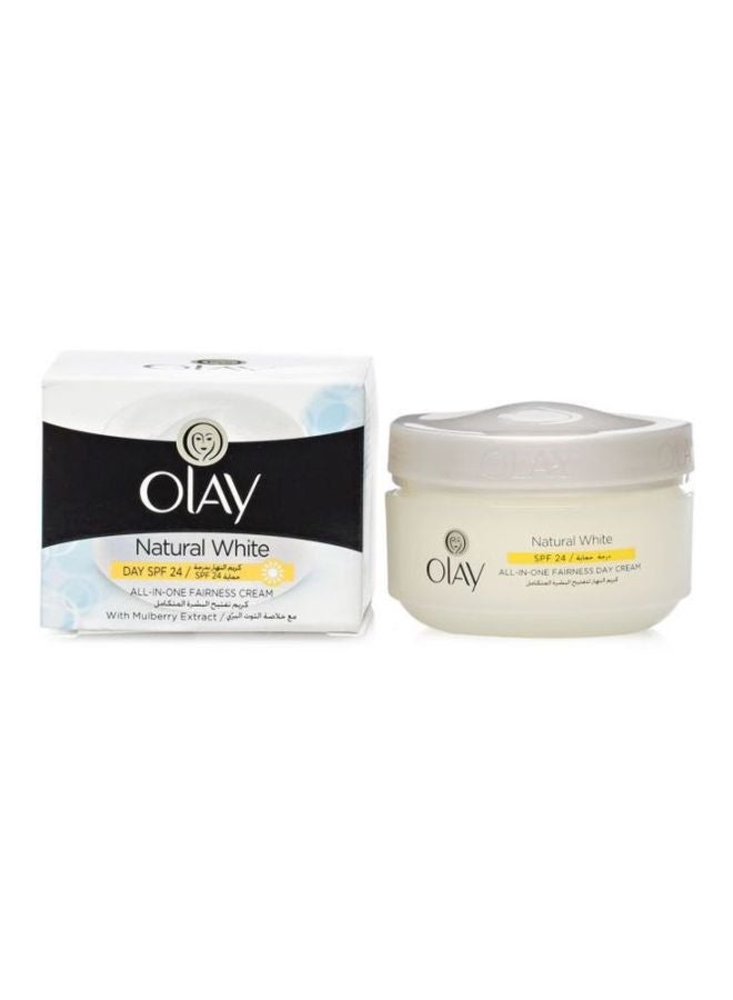 Natural White All-In-One Fairness Cream SPF24 Natural White 50grams