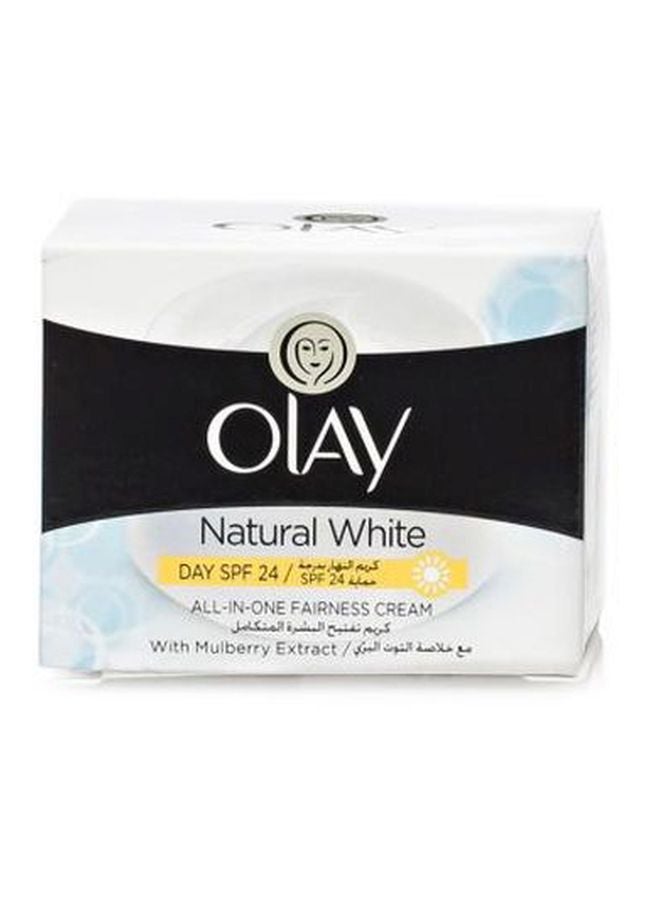 Natural White All-In-One Fairness Cream SPF24 Natural White 50grams