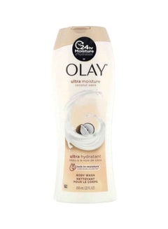 Olay Ultra Moisture Coconut Oasis Body Wash 650ml  - Image 1