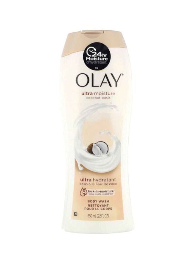 غسول للجسم بترطيب فائق بزيت جوز الهند 650ملليلتر - Image 1