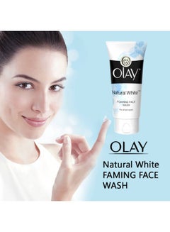 Olay Natural Cleansing Face Wash White 100ml  - Image 4