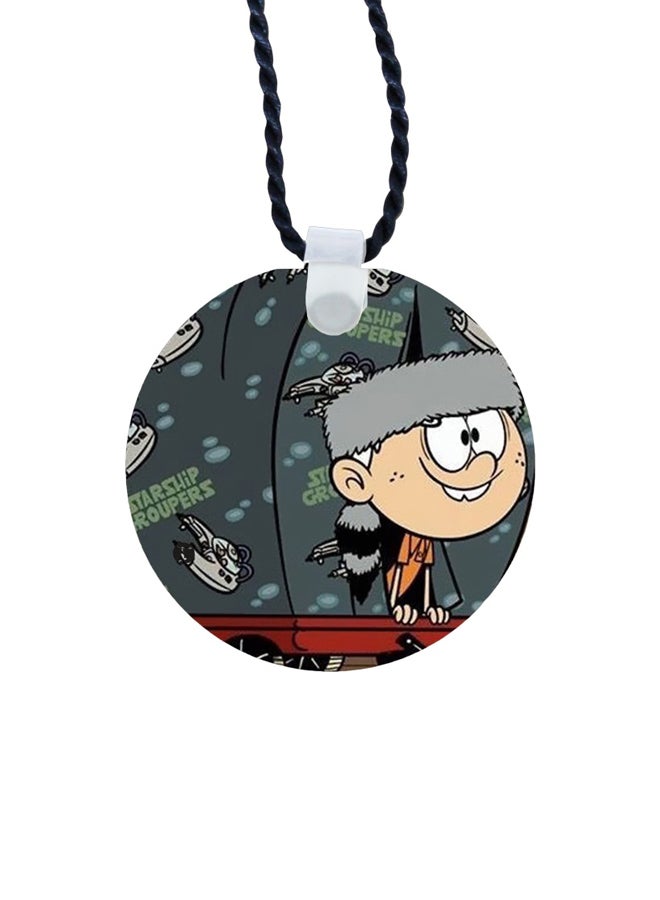 Cartoon Printed Pendant Necklace