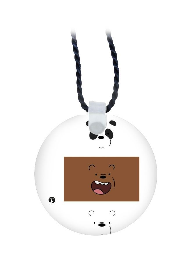BP - We Bare Bears Printed Pendant Necklace - Image 1