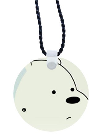 We Bare Bear Printed Pendant Necklace - v1601104784/N40332271A_1