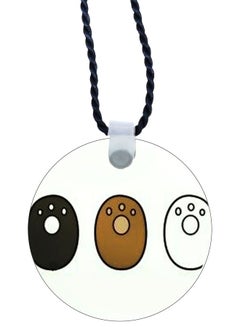 We Bare Bears Printed Pendant Necklace