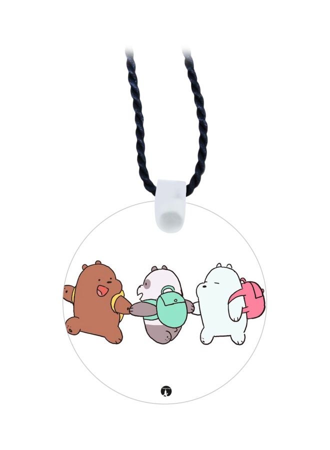 بي بي قلادة بدلاية بطبعة عبارة 'We Bare Bears' 