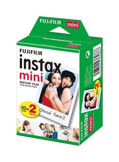 FUJIFILM 20-Piece Instax Mini Film White  - Image 2
