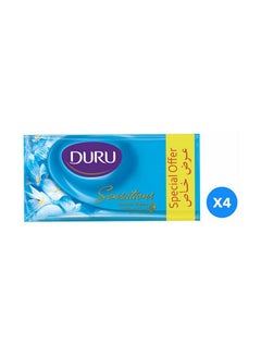 Duru 4-Piece Delicate Summer Breeze And Body Soap Bar Set 80G 80grams 