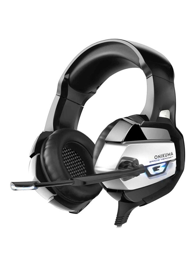 أونيكوما سماعات رأس K5 للألعاب مزودة بميكروفون داكن لأجهزة PS4/PS5/XOne/XSeries/NSwitch/PC - سلكية - Image 1