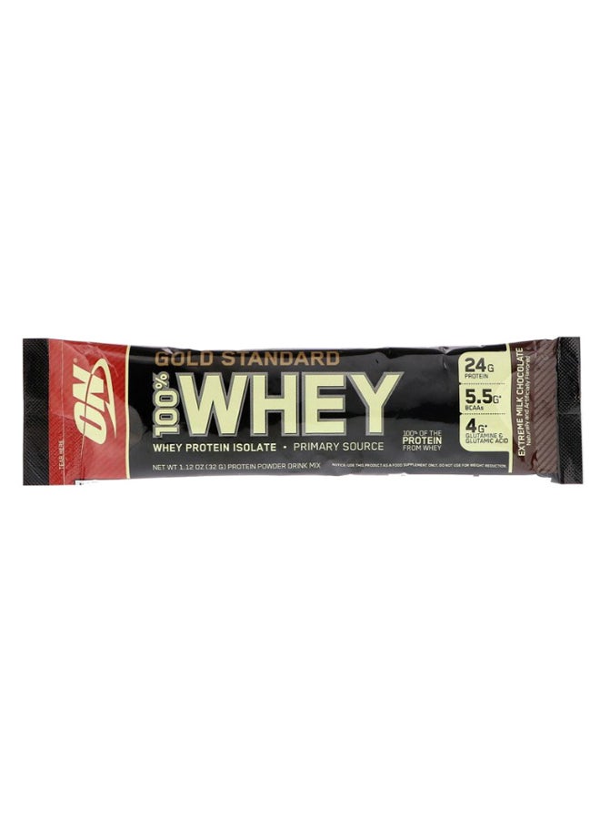 Optimum Nutrition - Pack Of 6 100 Percent Whey Protein Stick Extreme Milk Chocolate Bar 32 Gram - Image 1