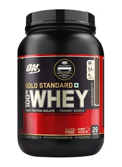 Optimum Nutrition Gold Standard 100 Percent Whey Protein - Double Rich Chocolate - 907 Gram  - Image 1