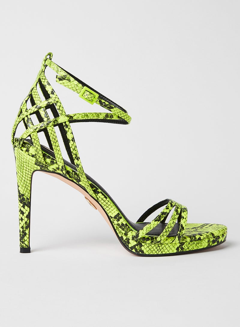 Jeanie Ankle Strap Stilettos Neon Yellow - v1601121942/N40222270V_1