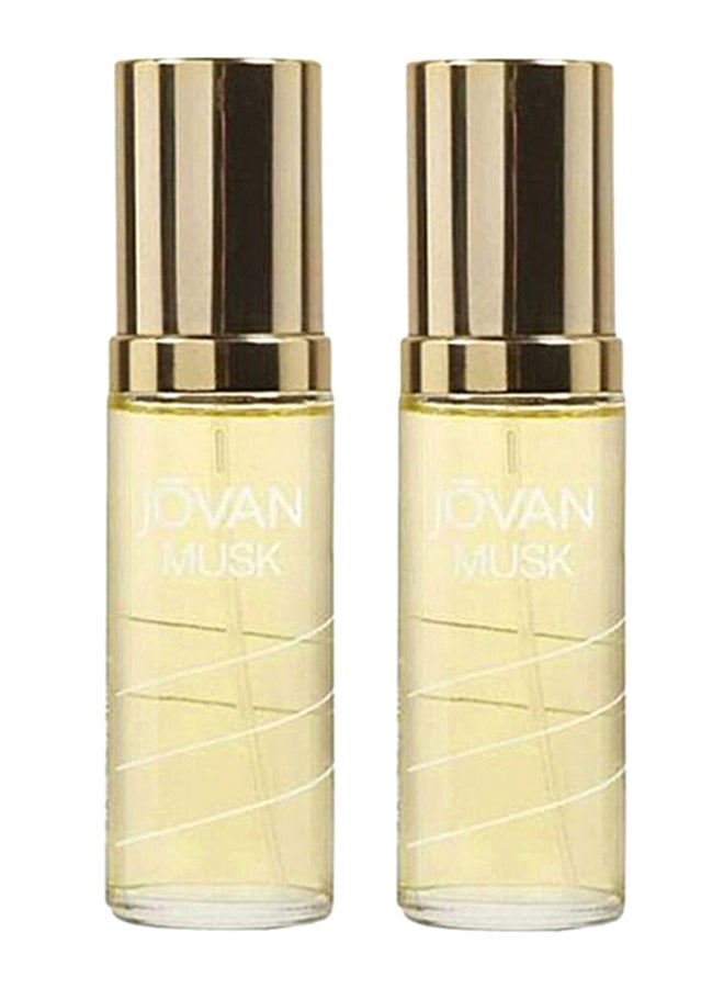 JOVAN 2-Piece Musk Cologne Concentrate Spray Set 2 x 59ml - Image 1