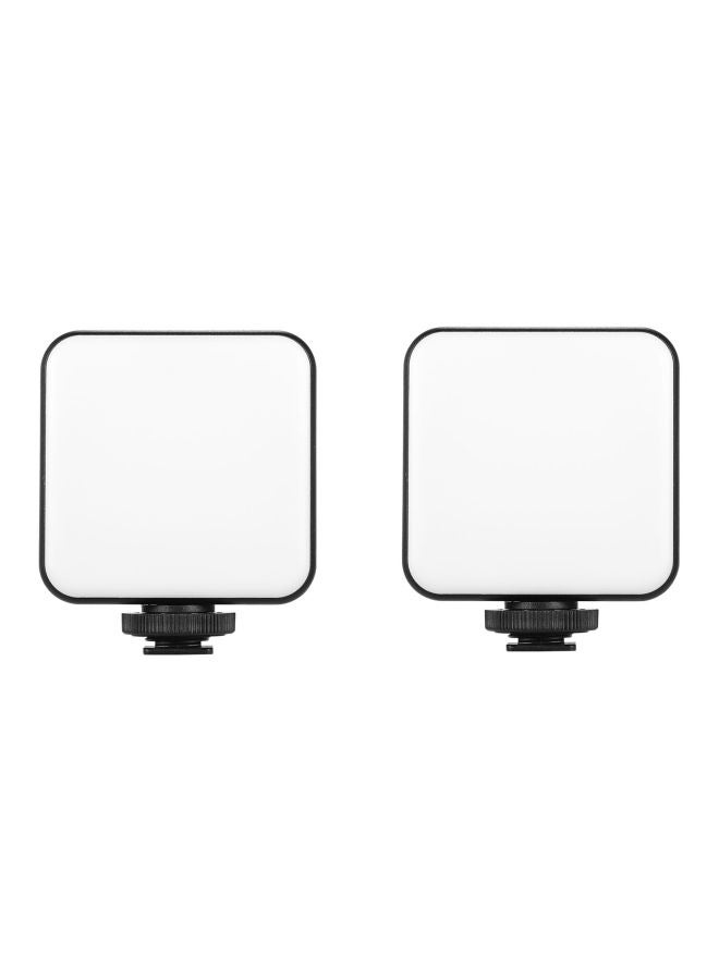 ANDOER 2000.0 mAh 2-Piece Bi-Colour LED Video Light Set White/Black - Image 1