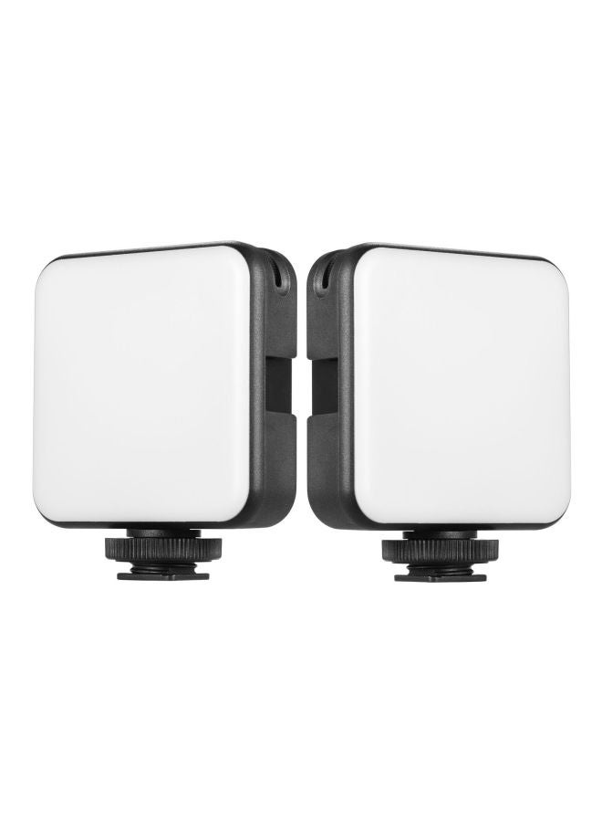 ANDOER 2000.0 mAh 2-Piece Bi-Colour LED Video Light Set White/Black - Image 4