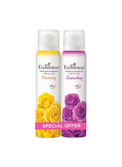 Charming +Fascinating Perfumed Deo Assorted 150ml Each Pack of 2 300ml