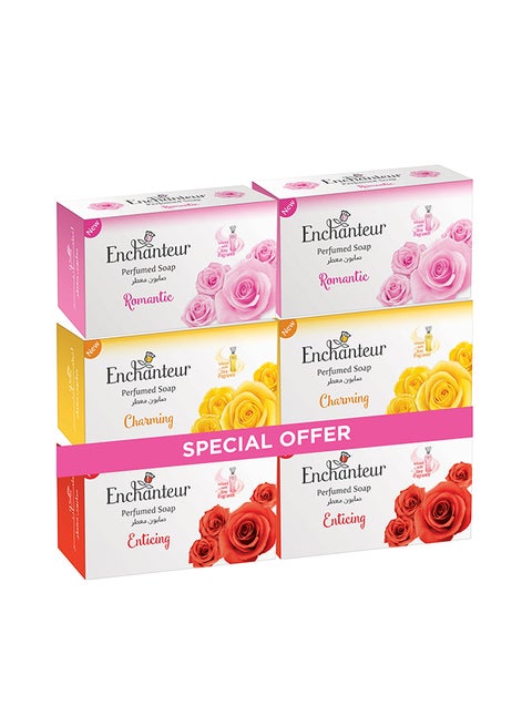 Soap Romantic Charming Enticing 125g Pack of 6