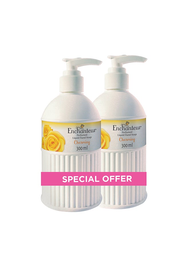 انشانتر Charming Liquid Hand Soap 300ml Pack of 2 