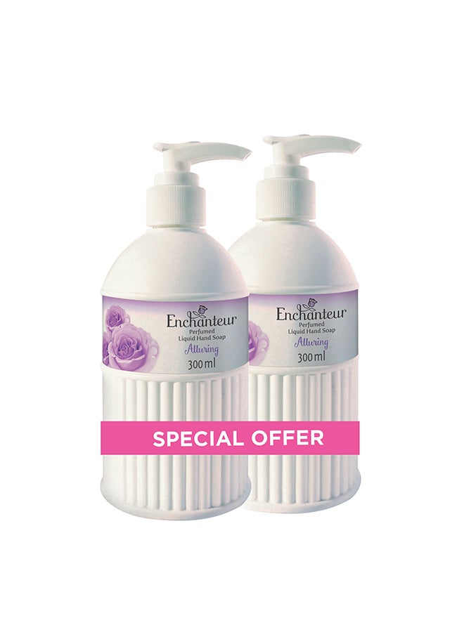 انشانتر Alluring Liquid Hand Soap 300ml Pack of 2 