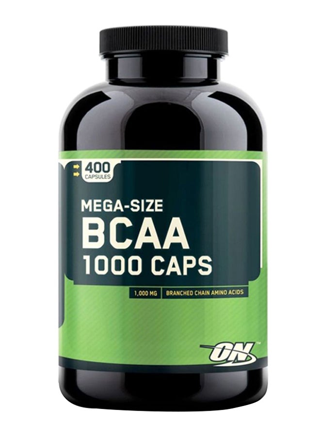 Optimum Nutrition - BCAA Dietary Supplement - 400 Capsules - Image 1