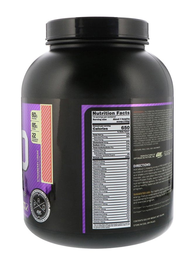 Optimum Nutrition - Pro Gainer Protein - Strawberry Cream - 2.31 Kilogram - Image 1