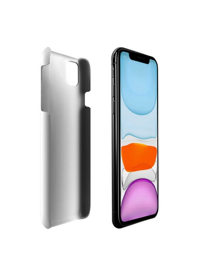 ستايلايزد غطاء حماية من سلسلة سناب كلاسيك لهاتف أبل آيفون 11، غطاء حماية مخصص 
 للموبايل بلمسة نهائية غير لامعة [مصمم لهاتف أبل آيفون 11] - بطبعة حرف واو متعدد الألوان - Image 2