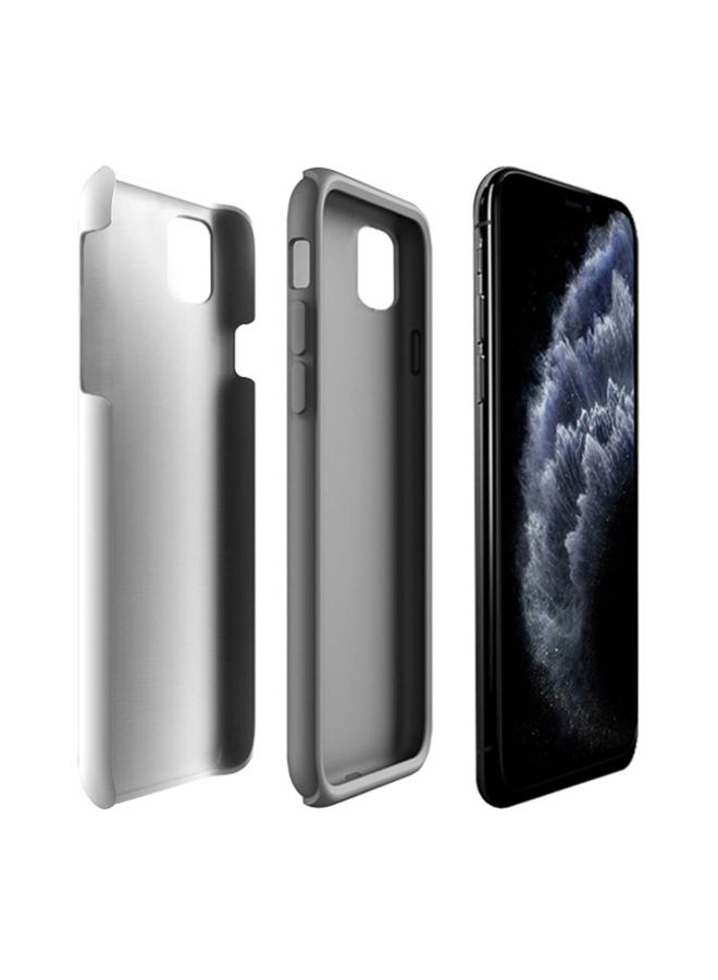 Case Tough Pro Series Dual Layer hybrid PC + TPU Customized Mobile Cover Shield with inner TPU protection in Matte Finish Print [Designed for Apple iPhone 11 Pro Max] - Shloonak Multi Color