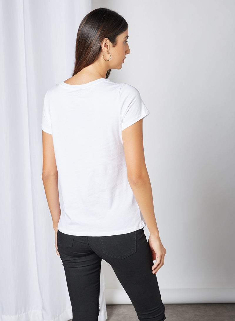 ONLY - Minnie Mouse Boxy T-Shirt White Minnie - Image 1