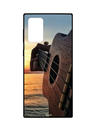 Guitar Printed Case For Samsung Galaxy Note 20 Ultra Beige/Brown/Blue - v1601187698/N40746076A_2