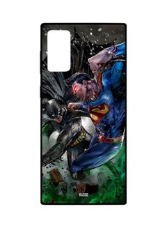 Superman And Batman Printed Protective Case Cover For Samsung Galaxy Note20 Blue/Black/Green