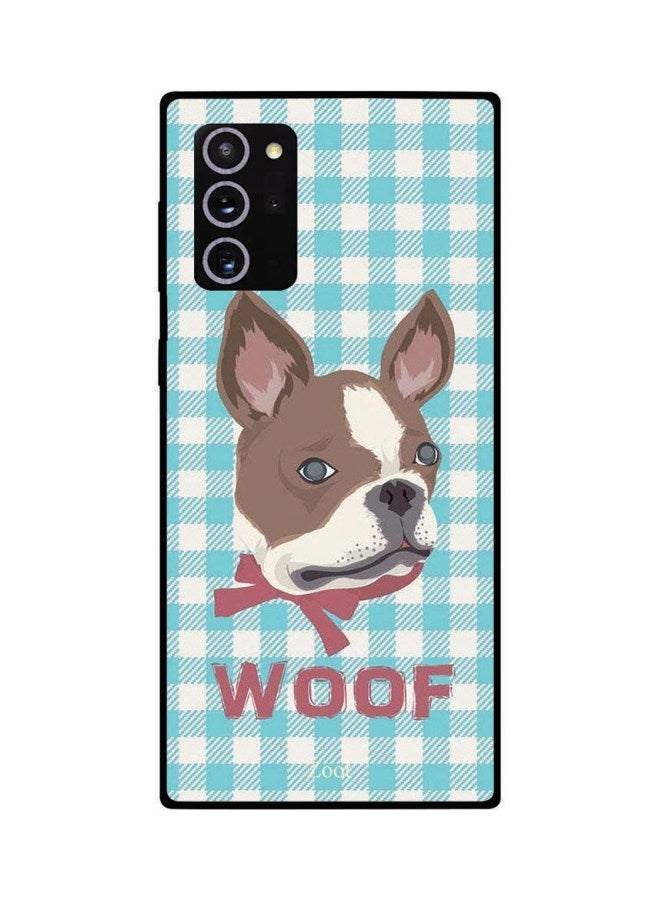 Dog Printed Protective Case Cover For Samsung Galaxy Note 20 Ultra White/Blue/Brown