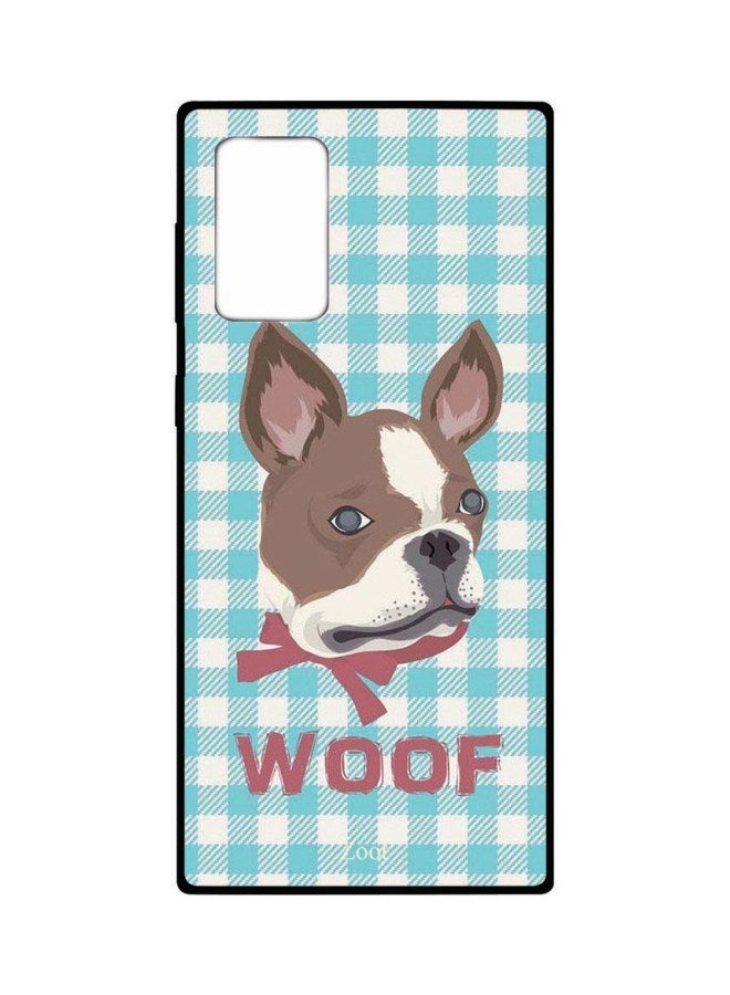 Dog Printed Protective Case Cover For Samsung Galaxy Note 20 Ultra White/Blue/Brown