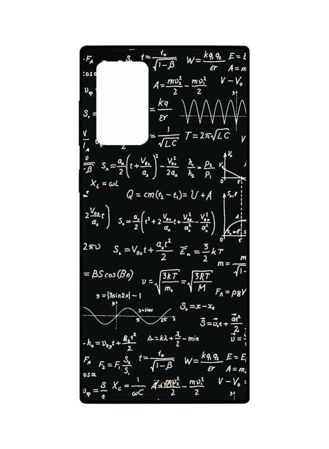 Zoot Mathematic Printed Case Cover For Samsung Galaxy Note 20 Ultra Black/White  - Image 1
