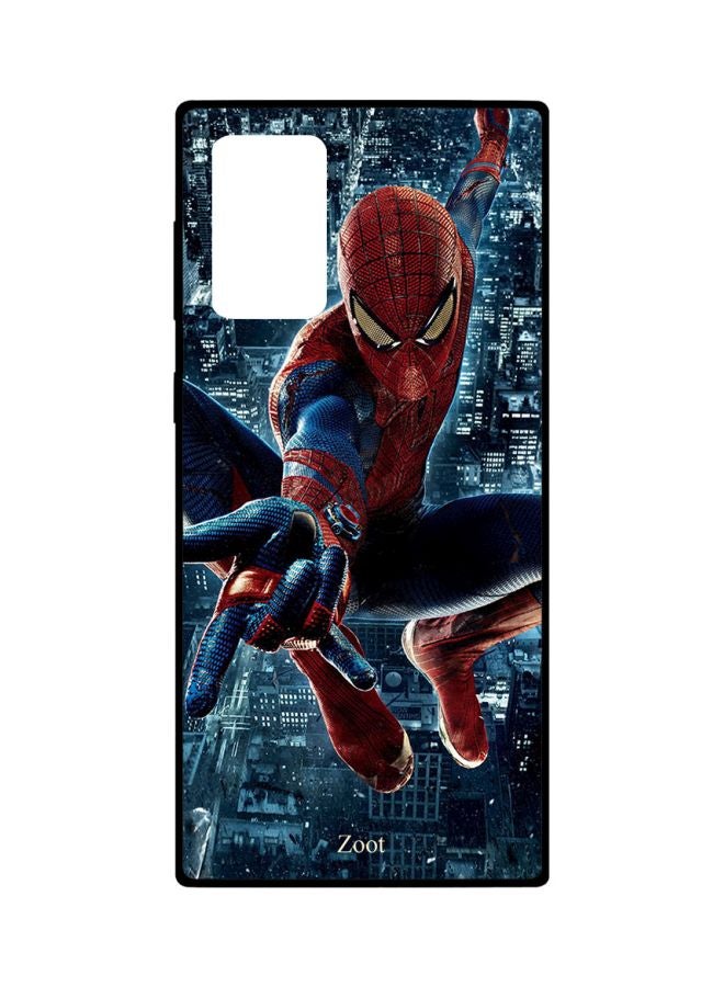 Zoot Spiderman Printed Case Cover For Samsung Galaxy Note 20 Ultra Red/Blue/Black - Image 1